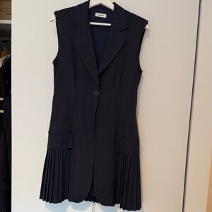 Sandro Classic Navy Blazer Dress